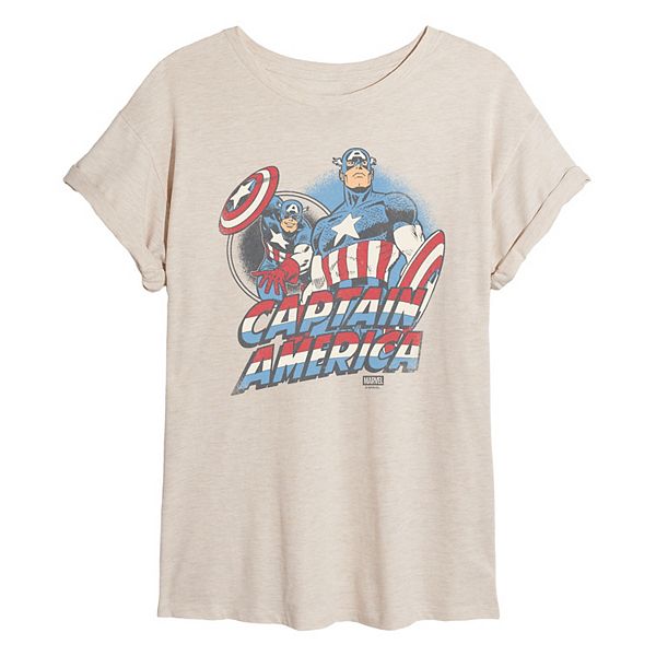 Футболка Juniors' Captain America retro oversized Marvel
Футболка Juniors' Captain America retro oversized Marvel