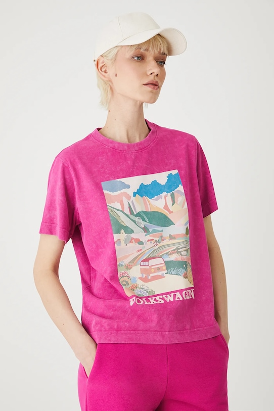 Хлопковая футболка Medicine, фиолетовый
Хлопковая футболка Medicine, фиолетовый