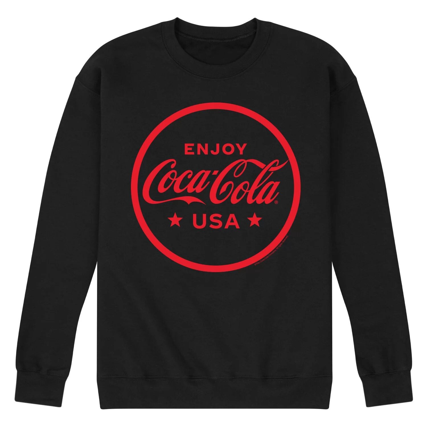 Мужской флисовый свитшот с рисунком Coca-Cola Enjoy CocaCola USA Licensed Character
Мужской флисовый свитшот с рисунком Coca-Cola Enjoy CocaCola USA Licensed Character