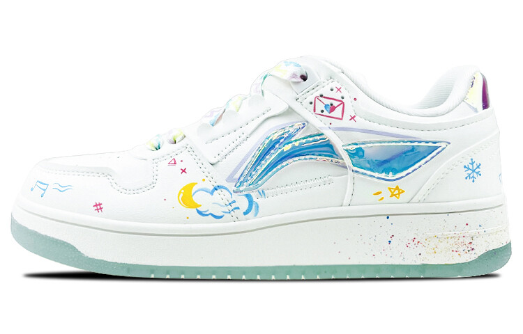 Кроссовки LINING Tianji Series Skateboard Shoes Women's Low-Top White Blue, низкие
Кроссовки LINING Tianji Series Skateboard Shoes Women's Low-Top White Blue, низкие
