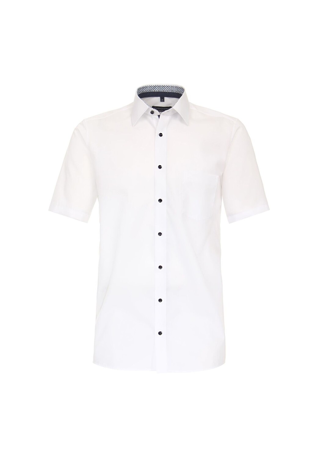 Мужская деловая рубашка с короткими рукавами, простого и комфортного кроя CASAMODA
Мужская деловая рубашка с короткими рукавами, простого и комфортного кроя CASAMODA