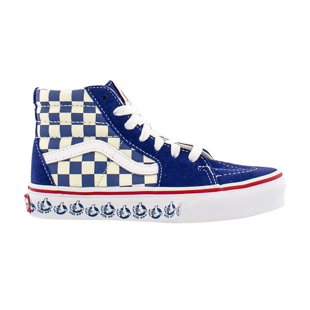 Кроссовки BMX Sk8-Hi Kids Vans, синий
Кроссовки BMX Sk8-Hi Kids Vans, синий