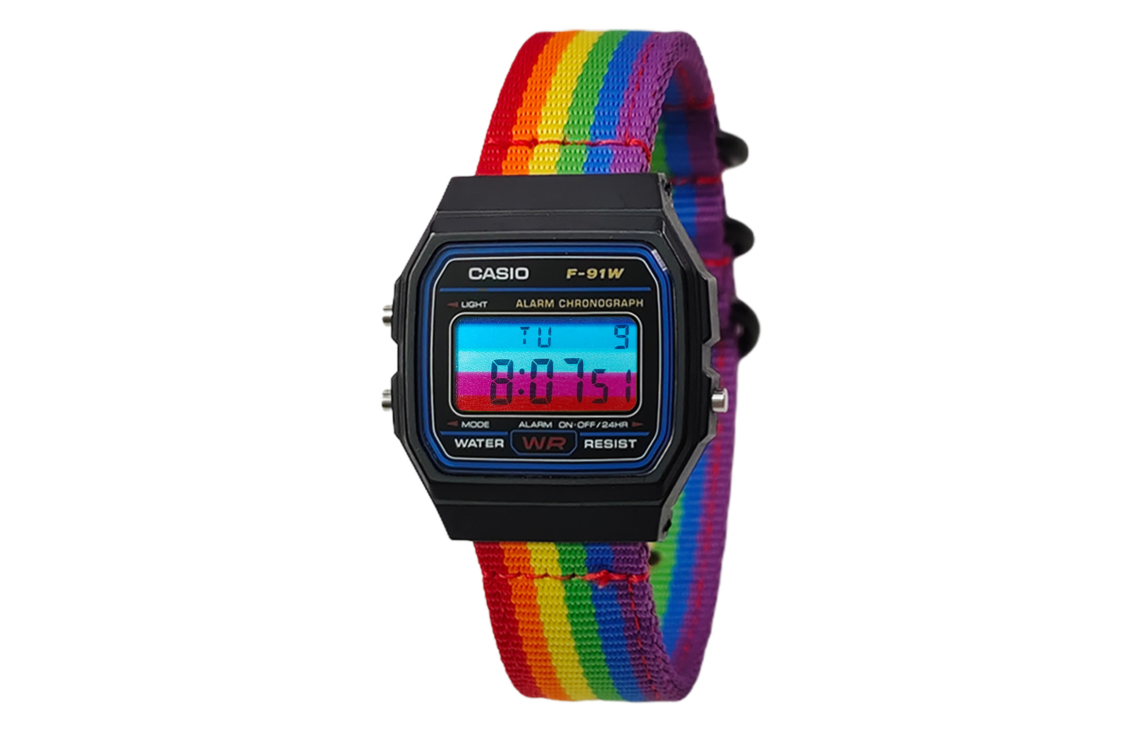 CASIO Мужские часы Retrofit Series с кварцевым механизмом и нейлоновым ремешком, черный циферблат
CASIO Мужские часы Retrofit Series с кварцевым механизмом и нейлоновым ремешком, черный циферблат