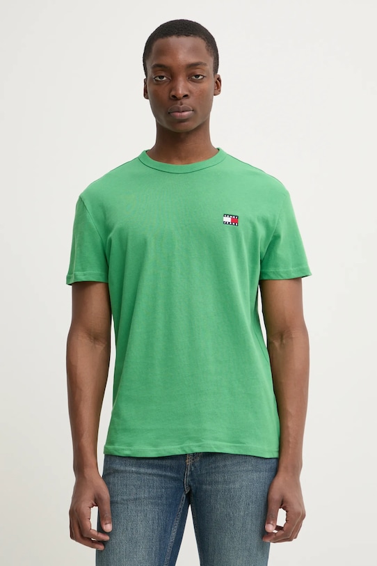 Хлопковая футболка Tommy Jeans, зеленый
Хлопковая футболка Tommy Jeans, зеленый