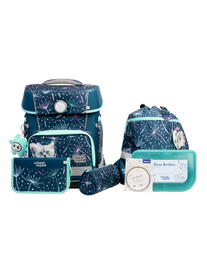 SCHOOL-MOOD Школьный рюкзак Champion Maxx Pro Mila, 7 предметов, с рисунком котенка
SCHOOL-MOOD Школьный рюкзак Champion Maxx Pro Mila, 7 предметов, с рисунком котенка