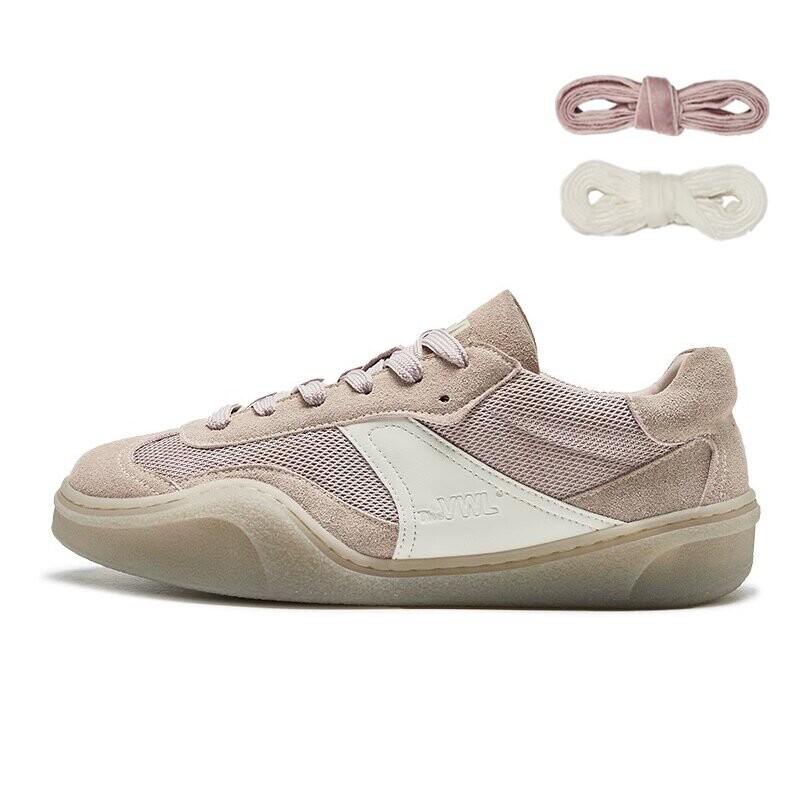 Кеды, скейтборд обувь женская низкая Vwl, белый/розовый 
Кеды, скейтборд обувь женская низкая Vwl, белый/розовый