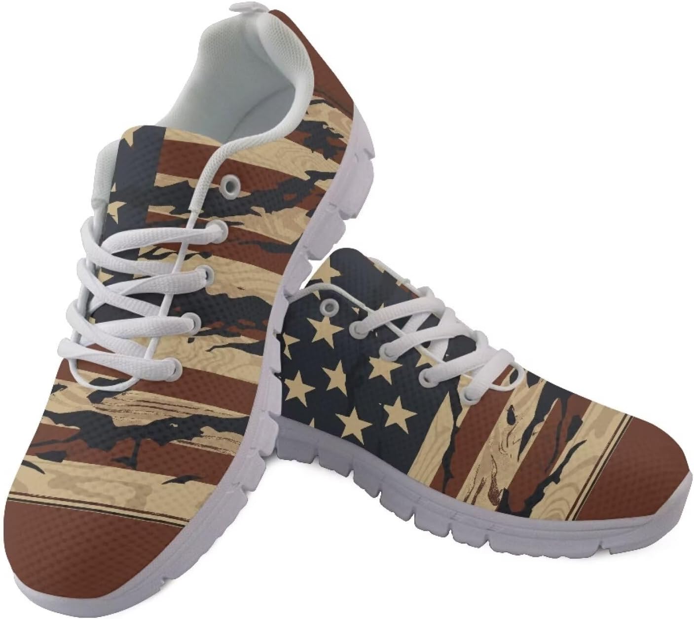 Спортивные кроссовки GIFTPUZZ для женщин и мужчин, кроссовки для бега, тенниса, тренировок в зале, стойкие к скольжению, для путешествий, American Flag
Спортивные кроссовки GIFTPUZZ для женщин и мужчин, кроссовки для бега, тенниса, тренировок в зале, стойкие к скольжению, для путешествий, American Flag