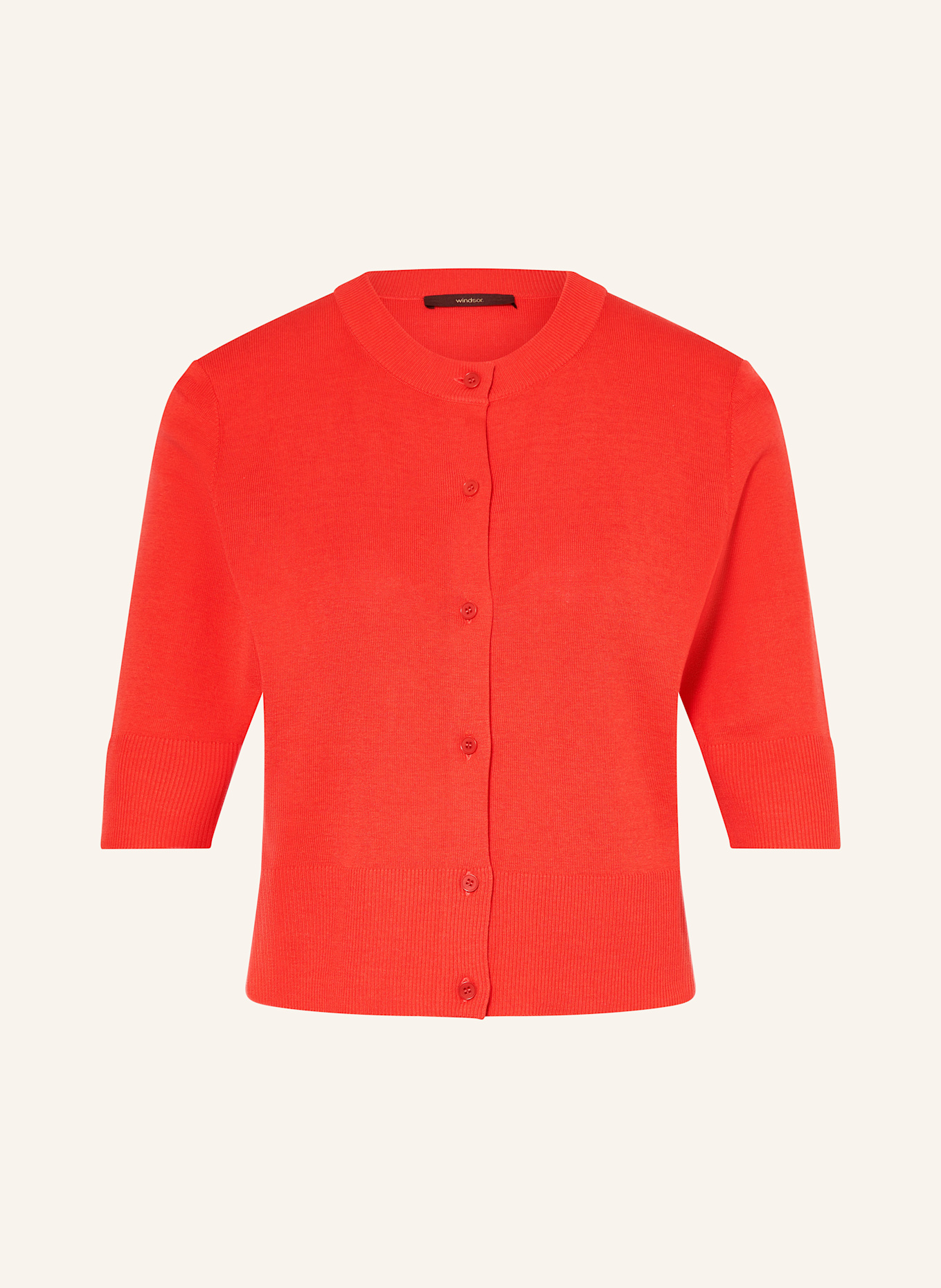 Шелковый кардиган с рукавами 3/4 Windsor., красный
Шелковый кардиган с рукавами 3/4 Windsor., красный