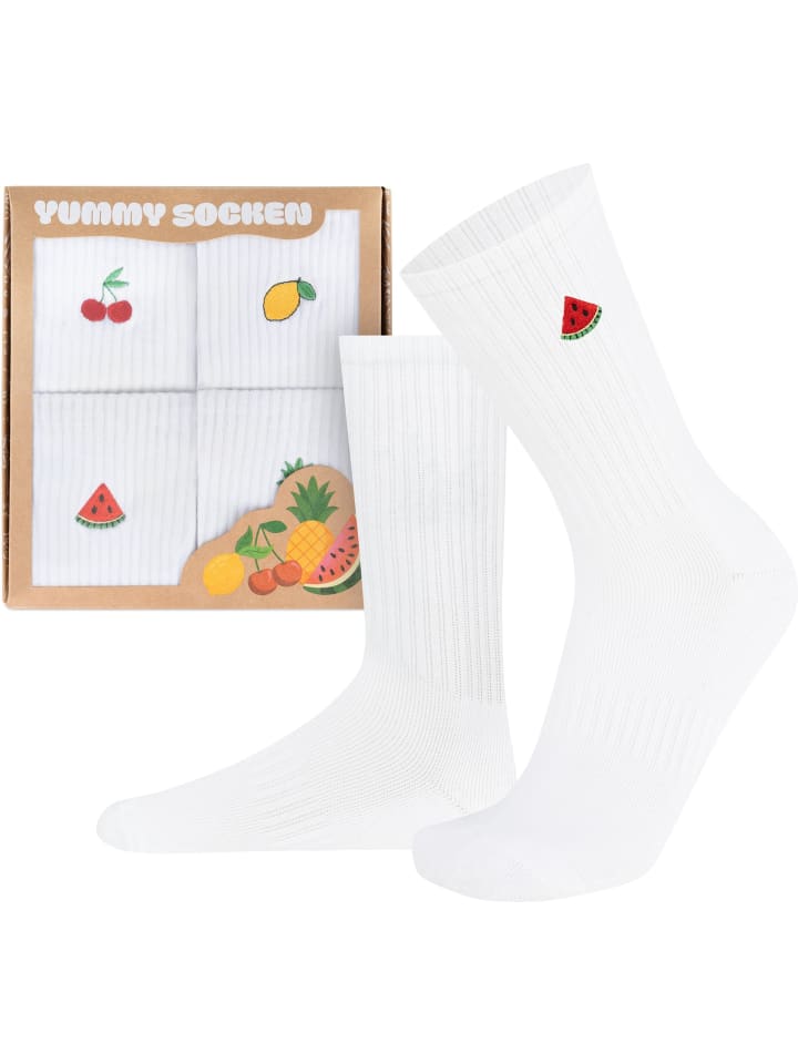 Normani 4 функциональных теннисных носка с махровой подошвой, фруктовый цвет
Normani 4 функциональных теннисных носка с махровой подошвой, фруктовый цвет