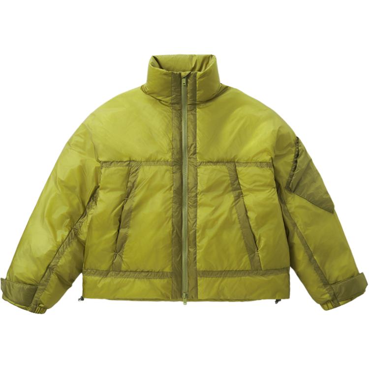 Пуховая куртка унисекс с воротником-стойкой и утолщенным низом Clot, зеленый
Пуховая куртка унисекс с воротником-стойкой и утолщенным низом Clot, зеленый