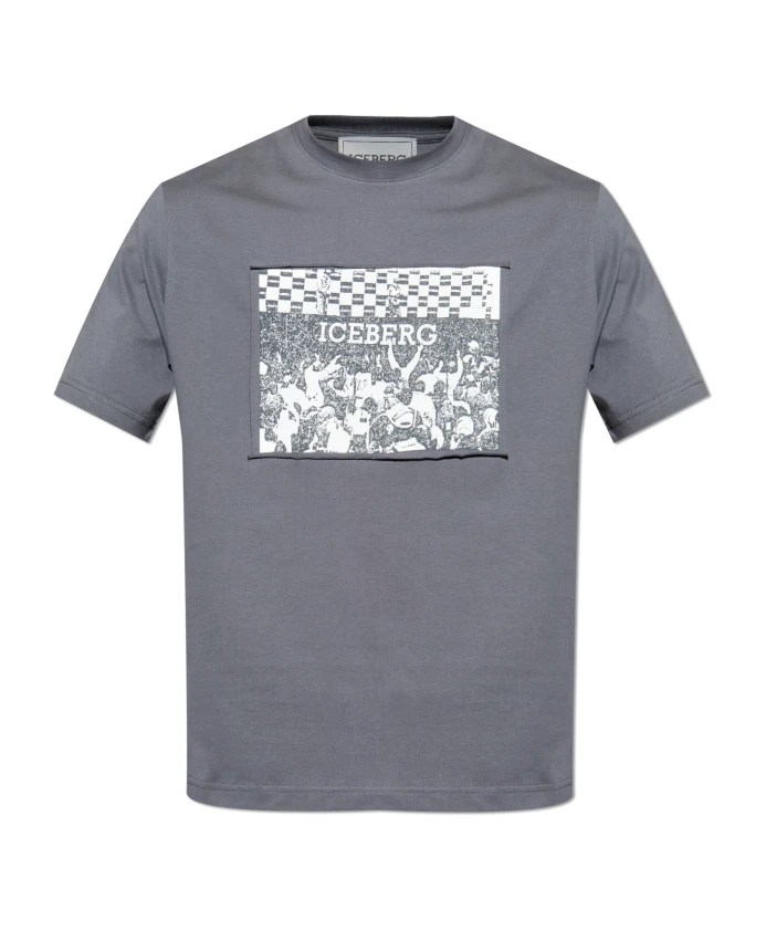 Футболка с логотипом Iceberg, серый
Футболка с логотипом Iceberg, серый