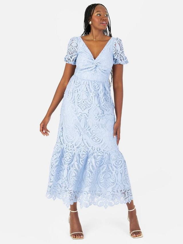 Кружевное платье миди Maya Deluxe, Cornflower Blue
Кружевное платье миди Maya Deluxe, Cornflower Blue