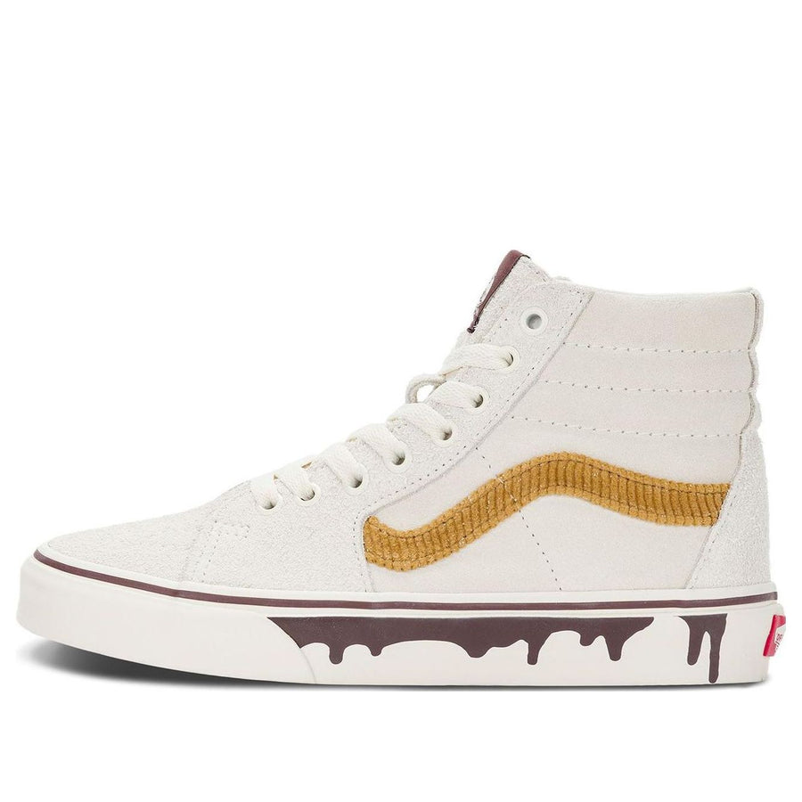 Кроссовки Vans SK8-Hi 'White Yellow', белый 
Кроссовки Vans SK8-Hi 'White Yellow', белый
