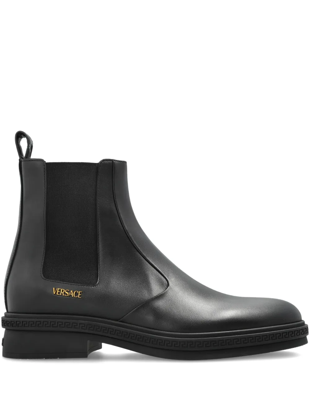 Ботинки челси с узором Greca Versace, черный
Ботинки челси с узором Greca Versace, черный