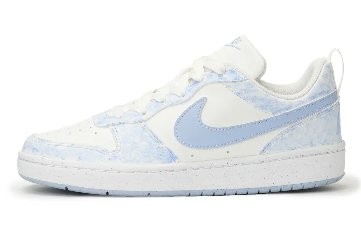 Nike Кроссовки Court Borough с низким верхом, противоскользящие, износостойкие, с амортизацией, для скейтбординга, белые, фиолетовые, синие, для подростков 
Nike Кроссовки Court Borough с низким верхом, противоскользящие, износостойкие, с амортизацией, для скейтбординга, белые, фиолетовые, синие, для подростков