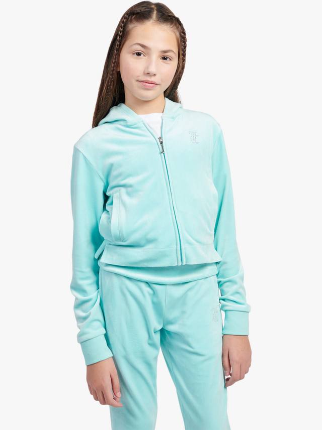Детская худи с молнией Arch Juicy Couture, Angel Blue
Детская худи с молнией Arch Juicy Couture, Angel Blue