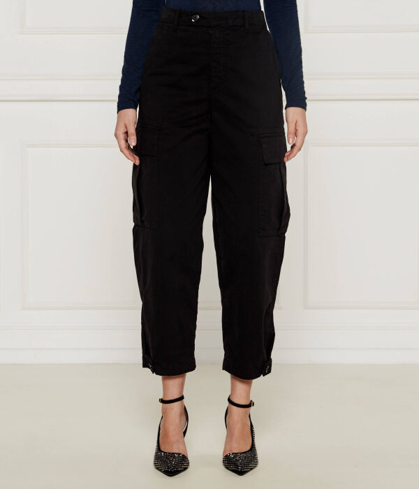 Брюки карго женские PinkoS onata свободного кроя, черный
Брюки карго женские PinkoS onata свободного кроя, черный