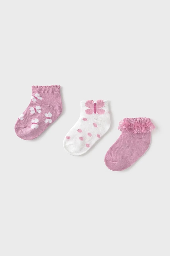 Детские носки 3 пары Mayoral, розовый
Детские носки 3 пары Mayoral, розовый