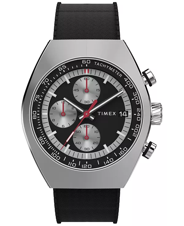 Мужские аналоговые часы с черным каучуковым ремешком, 42 мм Timex, black
Мужские аналоговые часы с черным каучуковым ремешком, 42 мм Timex, black