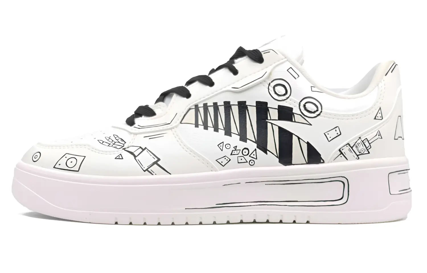 ANTA Свободные, износостойкие, низкие, мужские, белые, кроссовки для скейтбординга
ANTA Свободные, износостойкие, низкие, мужские, белые, кроссовки для скейтбординга