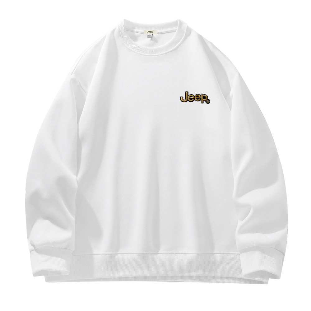 Унисекс свитшот Jeep, белый
Унисекс свитшот Jeep, белый