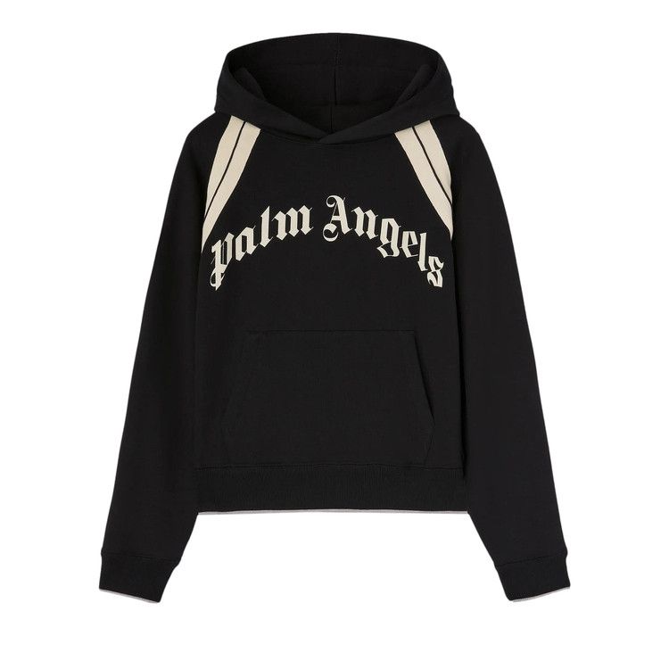 Худи Palm Angels Curved Logo Track Hoodie, Black/Ivory
Худи Palm Angels Curved Logo Track Hoodie, Black/Ivory