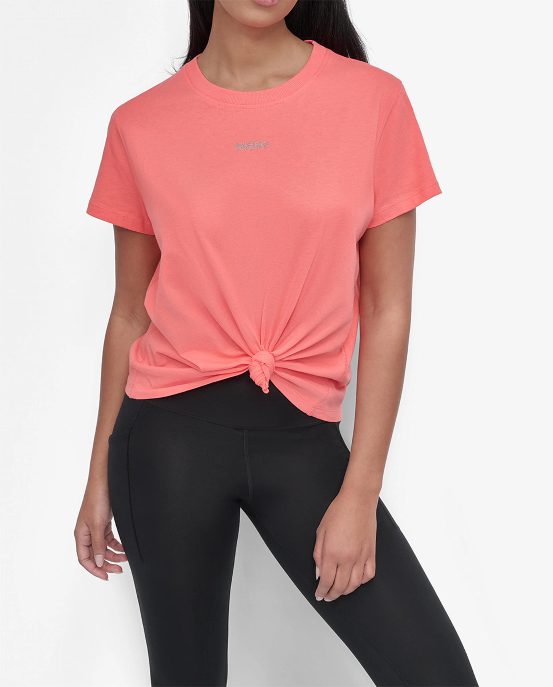 Женская футболка с коротким рукавом и круглым вырезом Dkny Jeans, коралловый
Женская футболка с коротким рукавом и круглым вырезом Dkny Jeans, коралловый