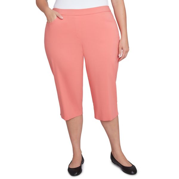 Классические брюки-капри больших размеров с плоским передом Alfred Dunner, красный
Классические брюки-капри больших размеров с плоским передом Alfred Dunner, красный