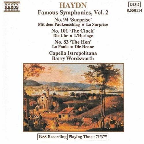 CD диск Haydn / Wordsworth: Symphonies 83, 94 & 101
CD диск Haydn / Wordsworth: Symphonies 83, 94 & 101