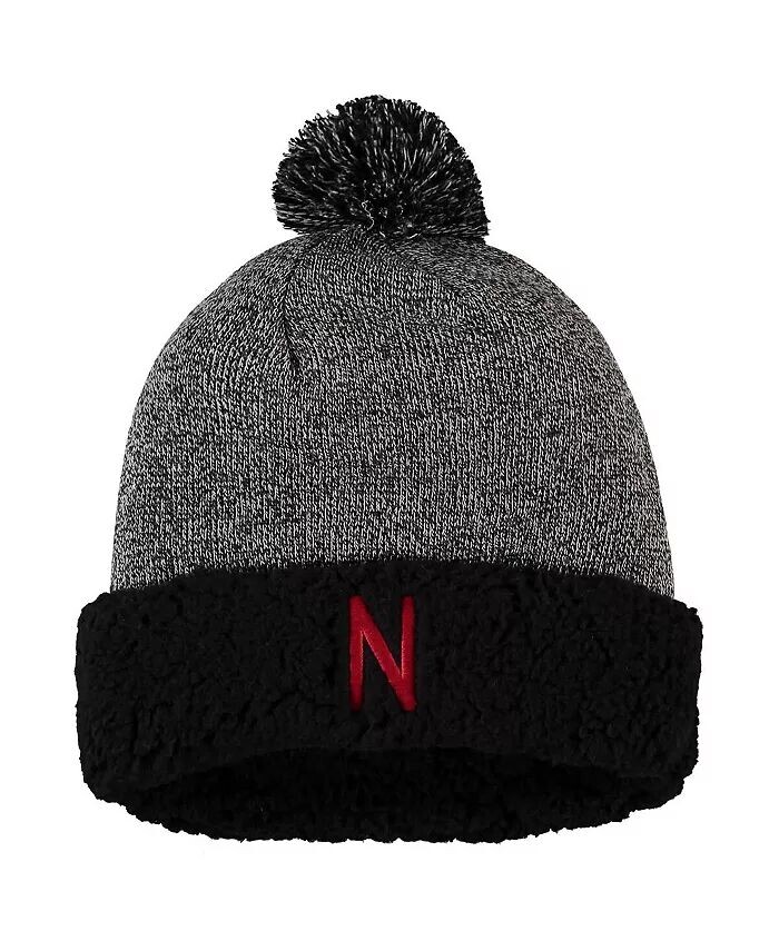Черная женская вязаная шапка Nebraska Huskers с манжетами и помпоном Top Of The World, черный
Черная женская вязаная шапка Nebraska Huskers с манжетами и помпоном Top Of The World, черный