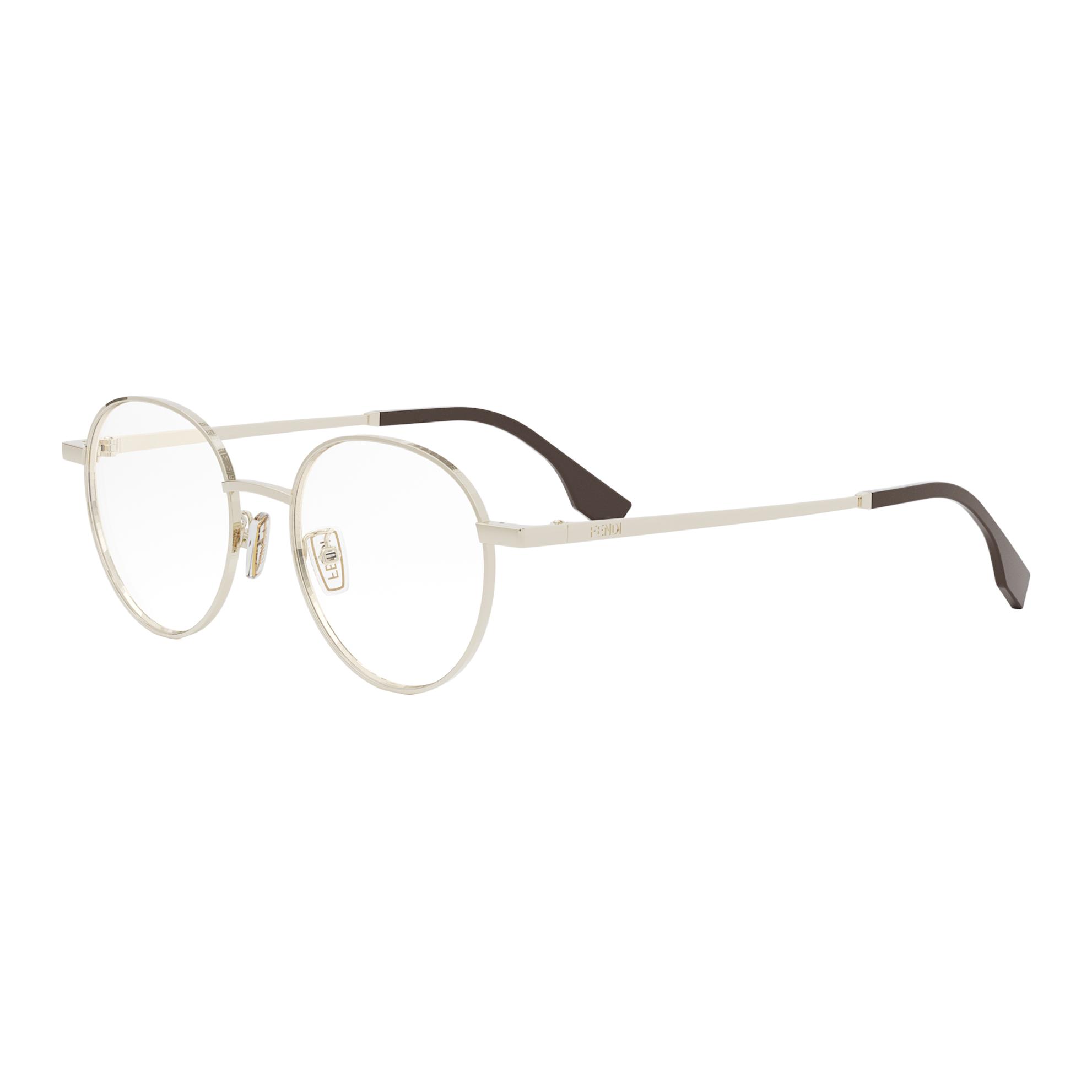 FENDI Металлические овальные очки для зрения унисекс Rose Gold
FENDI Металлические овальные очки для зрения унисекс Rose Gold