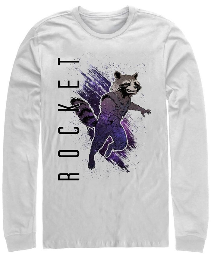 Мужской постер с портретом и изображением ракеты в стиле Мстители: Финал Marvel, футболка с длинными рукавами Marvel Fifth Sun, белый
Мужской постер с портретом и изображением ракеты в стиле Мстители: Финал Marvel, футболка с длинными рукавами Marvel Fifth Sun, белый