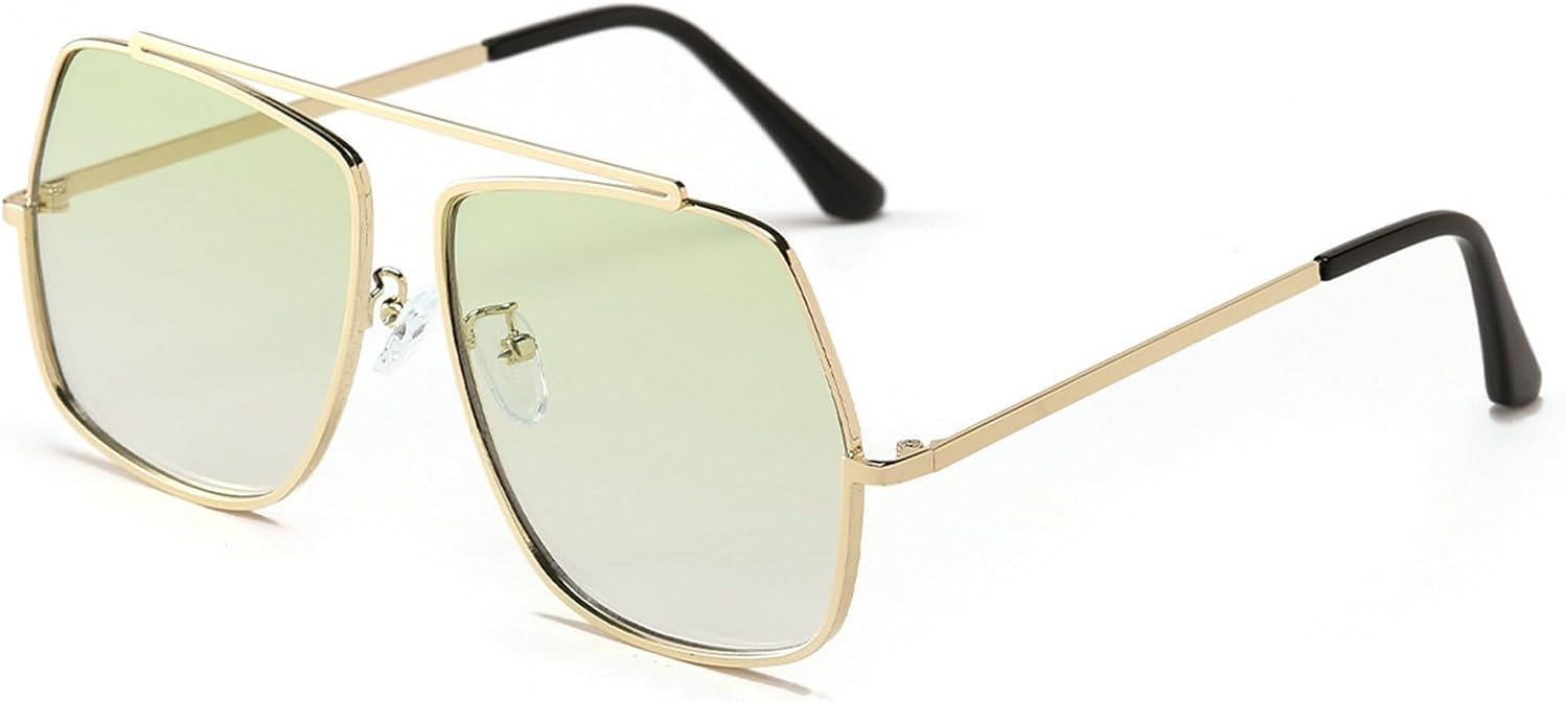 Популярные модные женские солнцезащитные очки-пилот с двойной перемычкой, ретро-очки с квадратным щитком и градиентной защитой от УФ-излучения UV400, мужские солнцезащитные очки в стиле панк mincl, C4
Популярные модные женские солнцезащитные очки-пилот с двойной перемычкой, ретро-очки с квадратным щитком и градиентной защитой от УФ-излучения UV400, мужские солнцезащитные очки в стиле панк mincl, C4