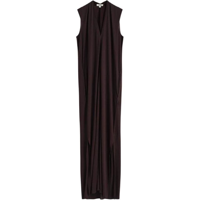 Женское платье без рукавов COS, темно-коричневый
Женское платье без рукавов COS, темно-коричневый