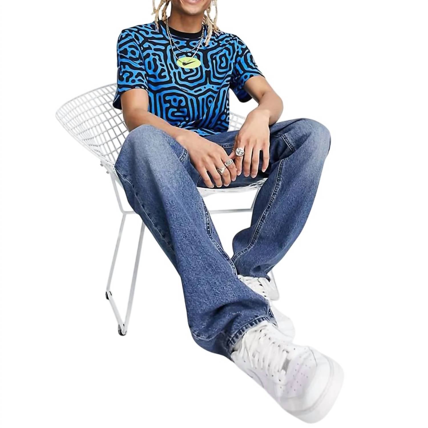 Футболка с рисунком «Мозаика» в сине-черном цвете Nike, Черный, Футболка с рисунком «Мозаика» в сине-черном цвете Nike
Футболка с рисунком «Мозаика» в сине-черном цвете Nike, Черный, Футболка с рисунком «Мозаика» в сине-черном цвете Nike