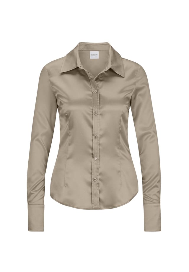 Блузка-Рубашка с блестящей отделкой Madeleine, коричневый
Блузка-Рубашка с блестящей отделкой Madeleine, коричневый