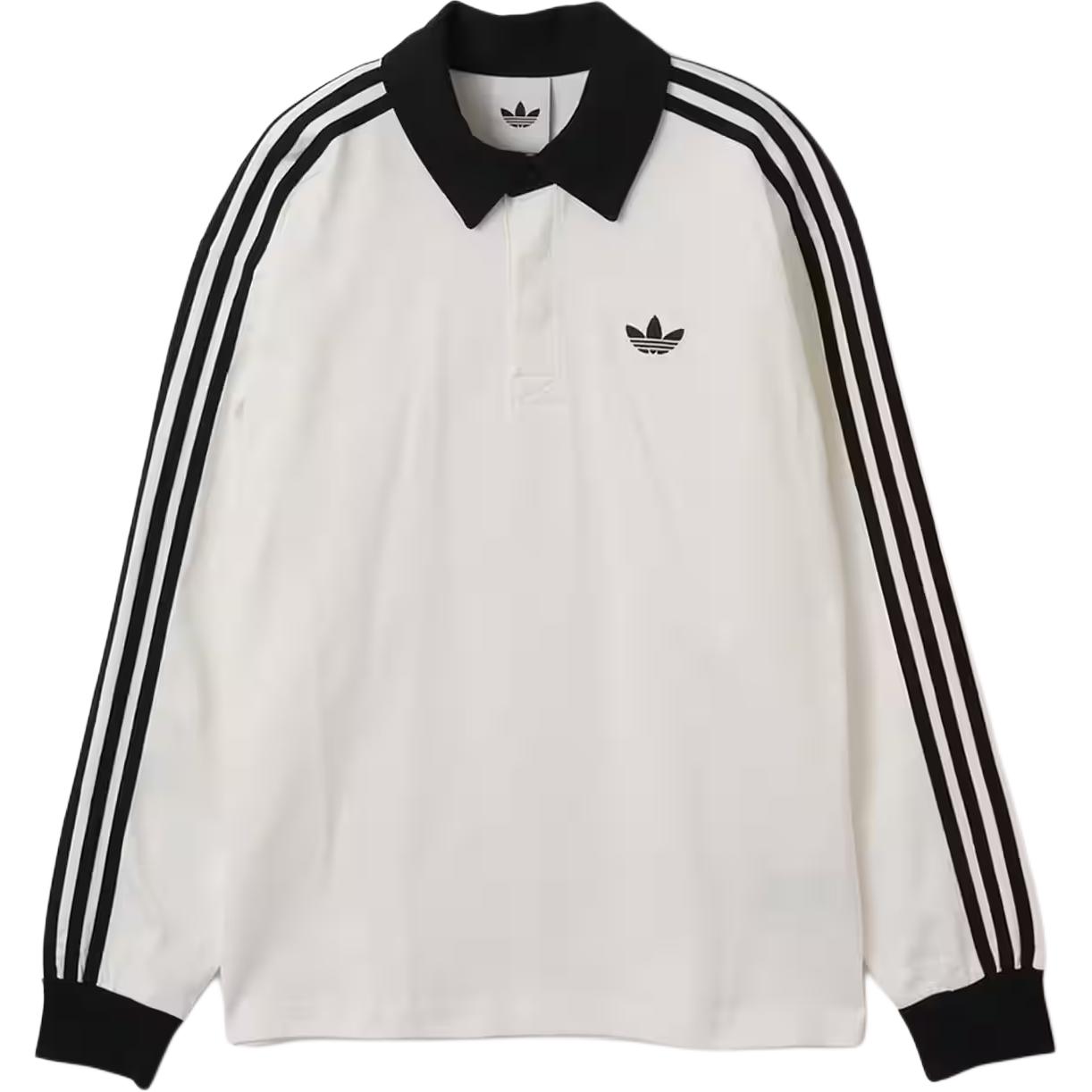 Поло с длинным рукавом 3 Stripes RUGBY Unisex Adidas Originals, белый
Поло с длинным рукавом 3 Stripes RUGBY Unisex Adidas Originals, белый