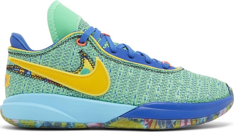 Кроссовки LeBron 20 GS 'Kaleidoscope', зеленый
Кроссовки LeBron 20 GS 'Kaleidoscope', зеленый