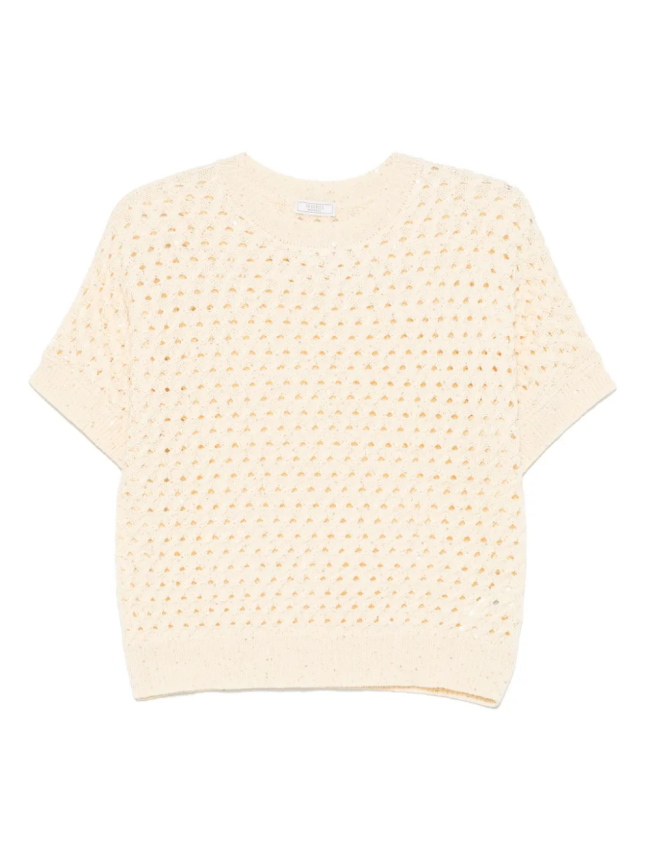 Топ, украшенный пайетками Peserico, желтый
Топ, украшенный пайетками Peserico, желтый