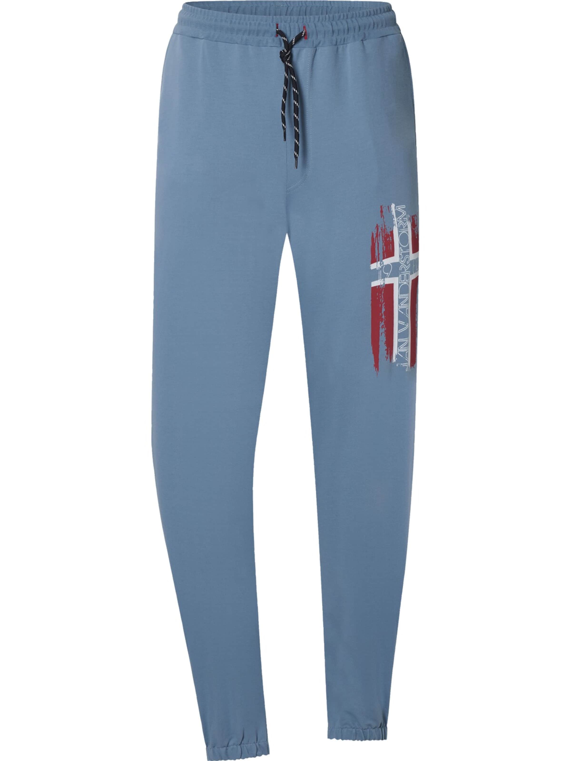 Jan Vanderstorm Штаны для тренировок 'Vegar' свободного кроя в синем цвете
Jan Vanderstorm Штаны для тренировок 'Vegar' свободного кроя в синем цвете