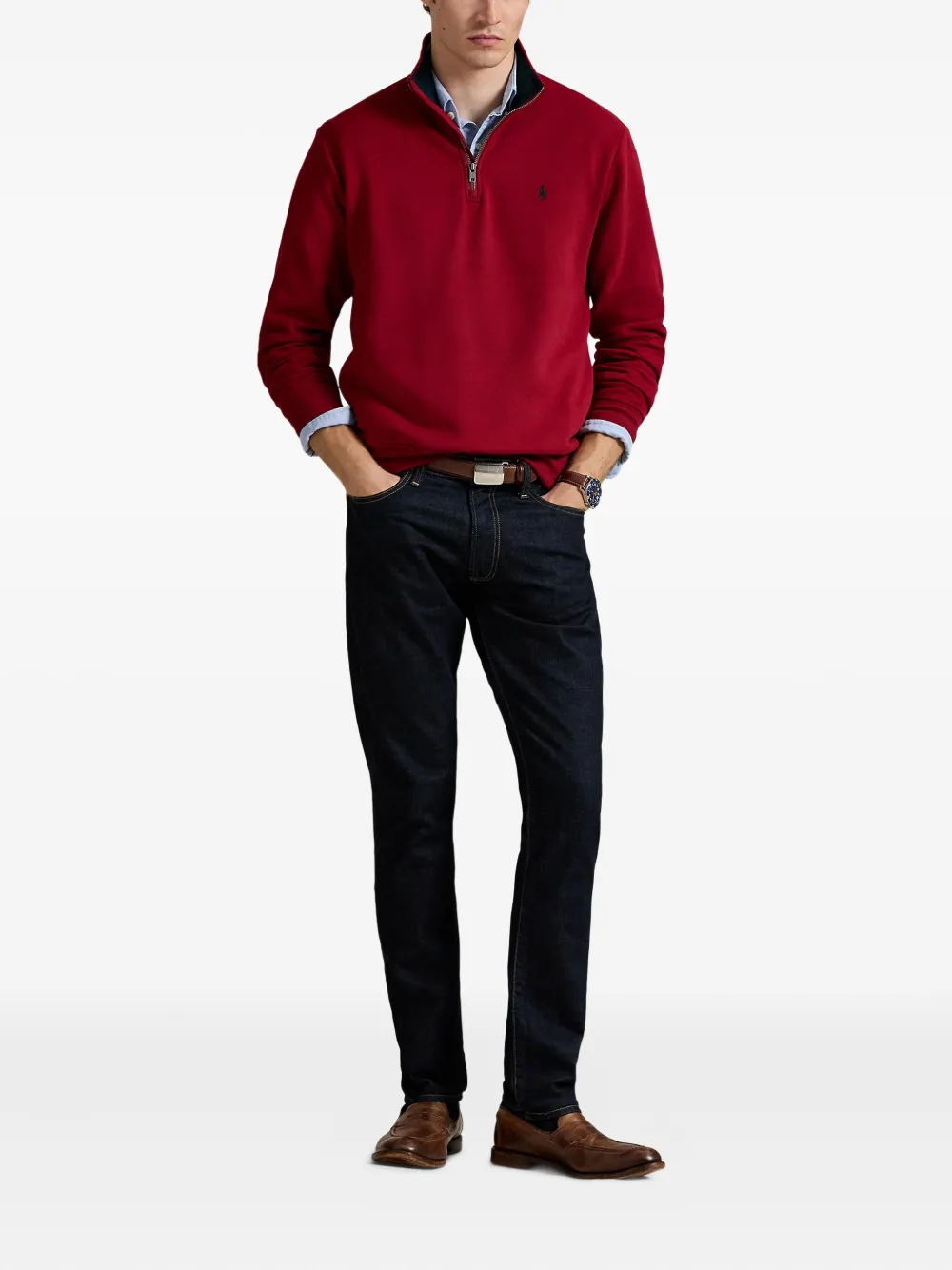 Толстовка с воротником на молнии POLO RALPH LAUREN, красный
Толстовка с воротником на молнии POLO RALPH LAUREN, красный