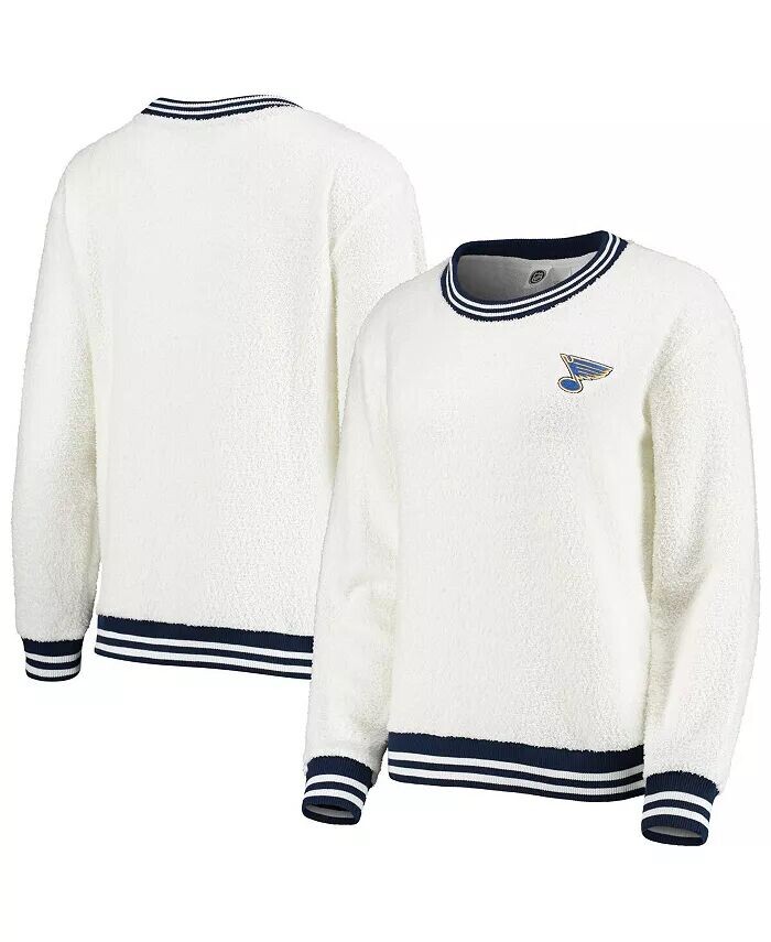 Женский пуловер из шерпы кремового и темно-синего цвета St. Louis Blues Granite Sherpa Concepts Sport, слоновая кость/кремовый
Женский пуловер из шерпы кремового и темно-синего цвета St. Louis Blues Granite Sherpa Concepts Sport, слоновая кость/кремовый