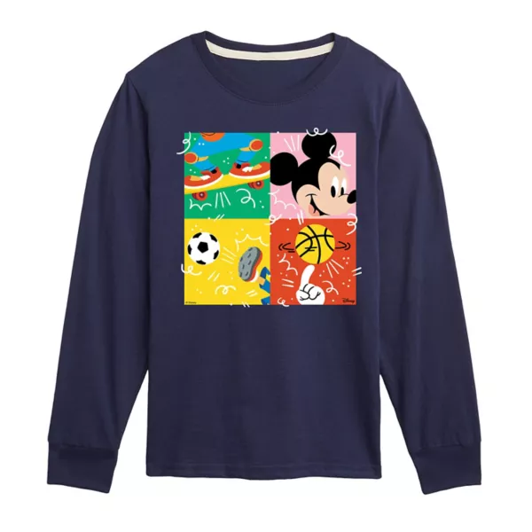 Футболка с длинным рукавом для мальчиков 8-20 лет с принтом Микки Маус и друзья Disney, синий
Футболка с длинным рукавом для мальчиков 8-20 лет с принтом Микки Маус и друзья Disney, синий