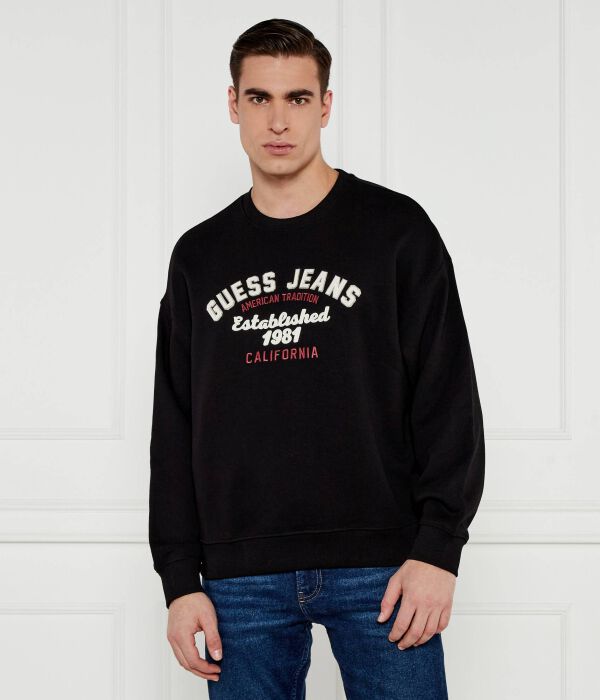 Толстовка Guess Jeans Vintage, черный 
Толстовка Guess Jeans Vintage, черный