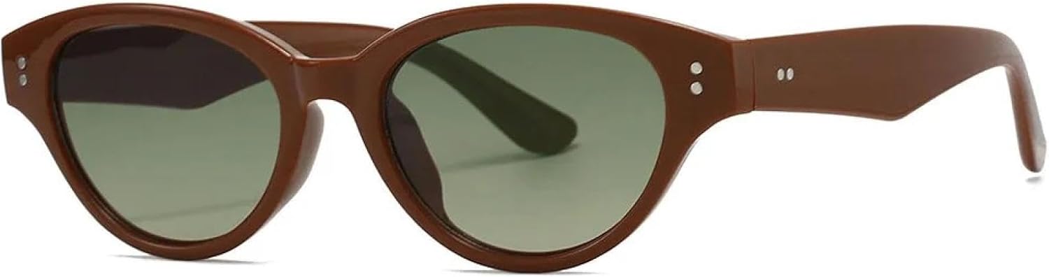 Винтажные сексуальные женские солнцезащитные очки «кошачий глаз» для женщин и мужчин, популярные, роскошные, в стиле ретро-панк, с заклепками, защита от УФ-излучения UV400 TYUVIVO, Tea Green
Винтажные сексуальные женские солнцезащитные очки «кошачий глаз» для женщин и мужчин, популярные, роскошные, в стиле ретро-панк, с заклепками, защита от УФ-излучения UV400 TYUVIVO, Tea Green