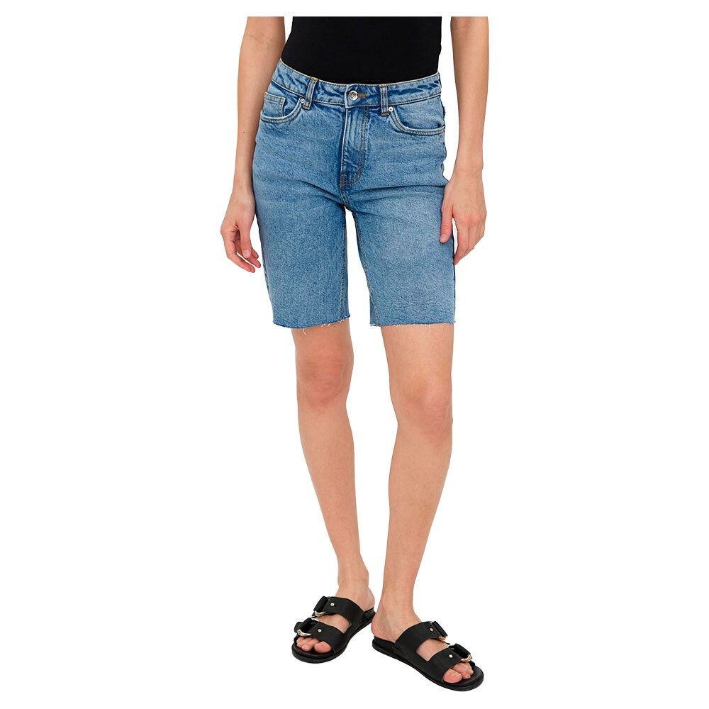 Шорты Vero Moda Brenda Long Mix Denim, синий 
Шорты Vero Moda Brenda Long Mix Denim, синий