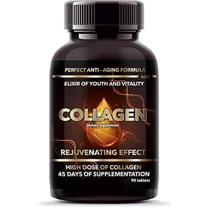 Коллагеновые таблетки 90 капсул по 500 мг, Intenson
Коллагеновые таблетки 90 капсул по 500 мг, Intenson