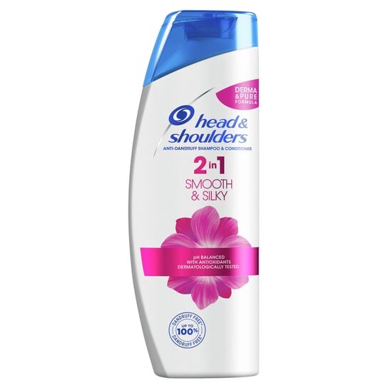 Шампунь против перхоти Smooth&Silky 2в1, 360 мл Head&Shoulders
Шампунь против перхоти Smooth&Silky 2в1, 360 мл Head&Shoulders