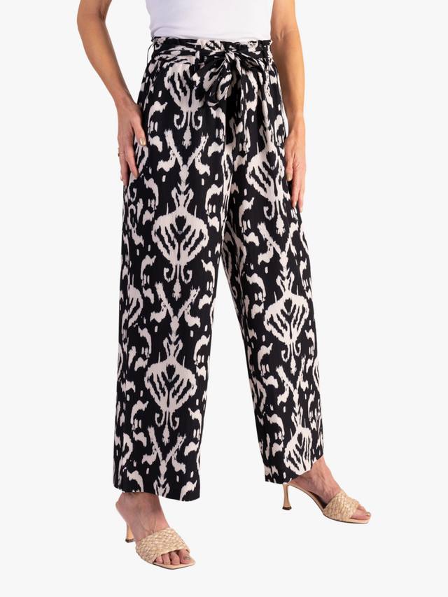 Брюки с принтом Ikat на резинке с широкими штанинами chesca, Black/Multi
Брюки с принтом Ikat на резинке с широкими штанинами chesca, Black/Multi