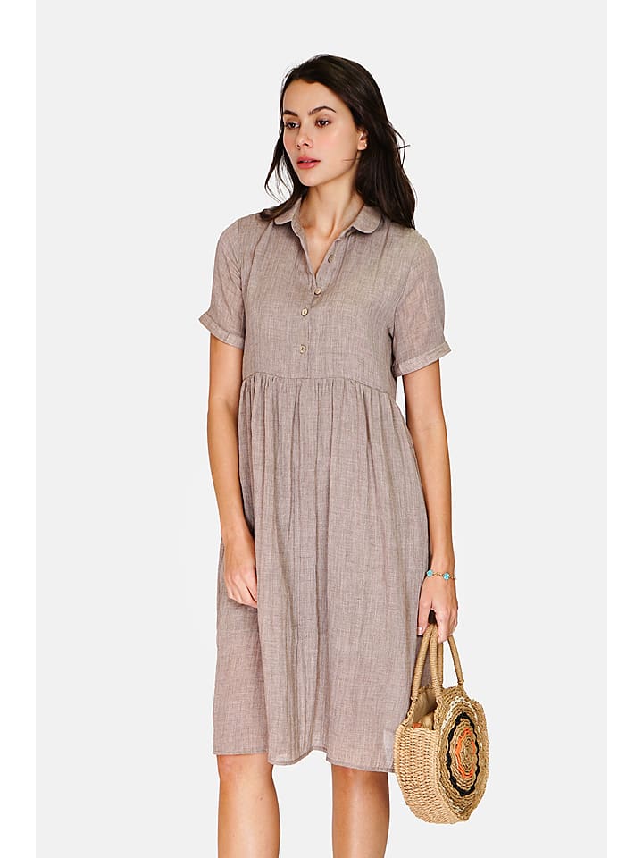 Платье до колена Le Jardin du Lin, серо-коричневый
Платье до колена Le Jardin du Lin, серо-коричневый